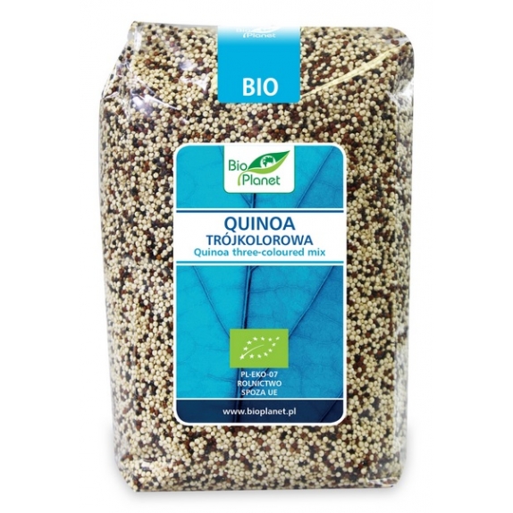 Quinoa trójkolorowa (komosa ryżowa) 1 kg BIO BioPlanet  cena €6,43