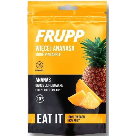Ananas liofilizowany Frupp 15 g Celiko PROMOCJA cena 1,48$