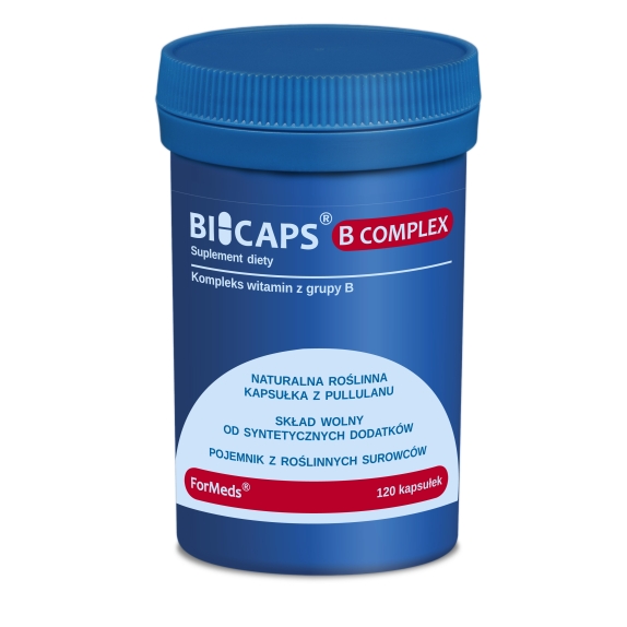 Bicaps B Complex 120 kapsułek Formeds cena 21,60$