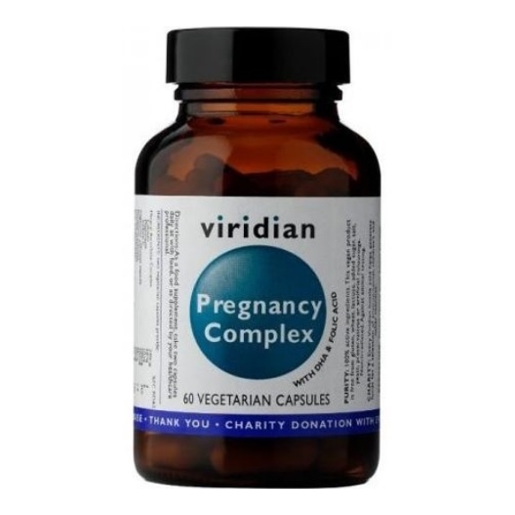 Viridian Pregnancy Complex Kobieta w ciąży 60 kapsułek cena 24,43$