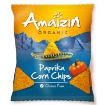 Chipsy kukurydziane paprykowe 75g BIO Amaizin