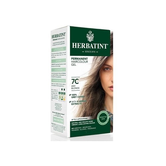 Farba Herbatint 7C popielaty blond 150 ml  cena 52,69zł