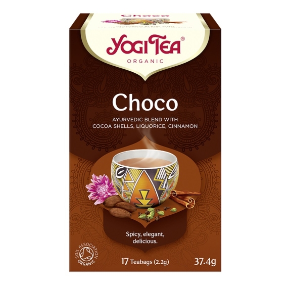Herbata czekoladowy czaj 17 saszetek BIO Yogi Tea  cena 13,99zł