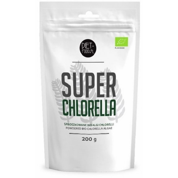 Chlorella 200 g BIO Diet Food cena 13,74$
