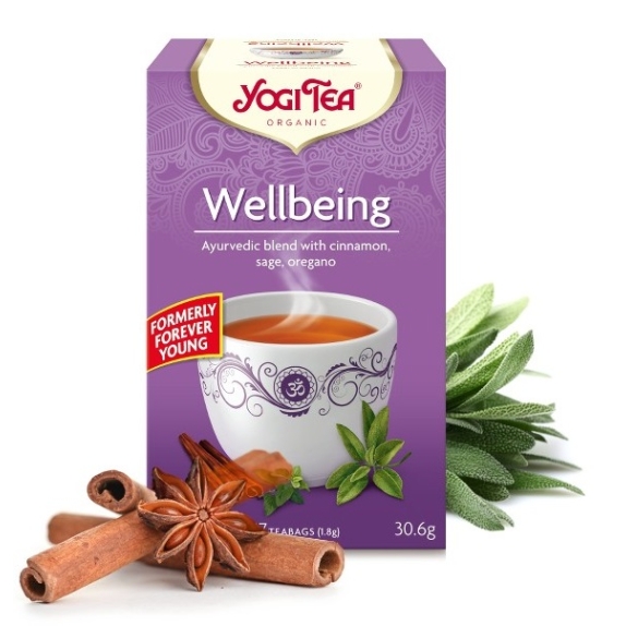 Herbata wellbing pełnia życia 17 saszetek x 1,8g BIO Yogi Tea MAJOWA PROMOCJA! cena €2,49