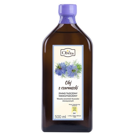 Olvita olej z czarnuszki 500 ml cena €20,88