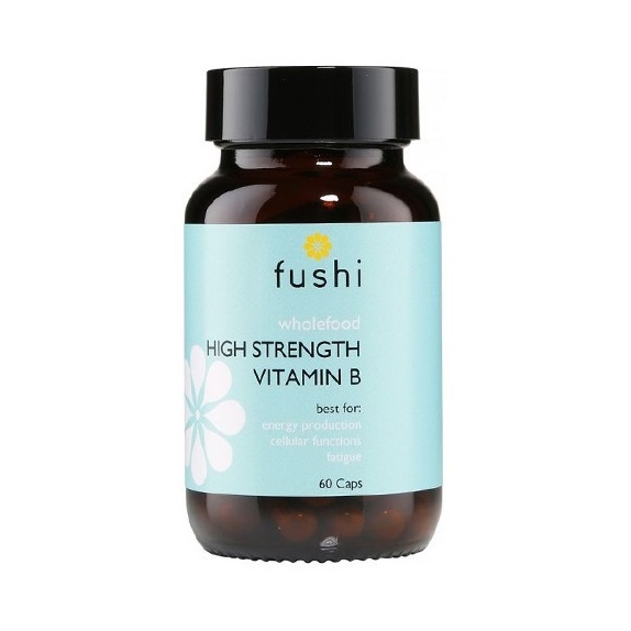 Fushi Whole Food Vitamin B Complex 60 kapsułek cena 15,66$