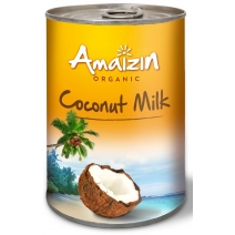 Napój kokosowy 17% tłuszczu bez gumy guar 400 ml BIO Amaizin