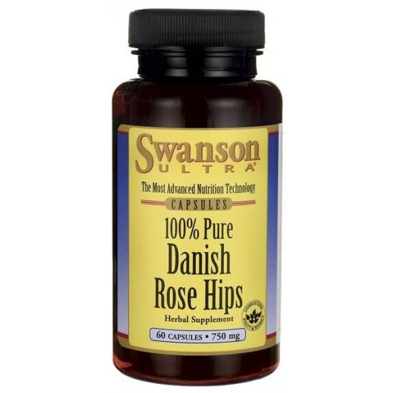 Swanson dzika róża 750 mg 60 kapsułek cena 29,95zł