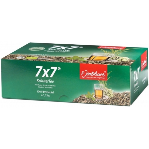 Jentschura 7x7 herbata 100 saszetek BIO + katalog Jentschura GRATIS! cena 32,67$