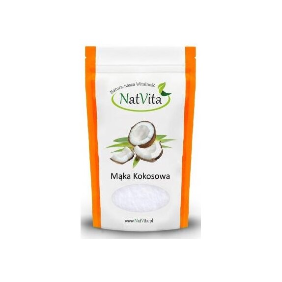 Mąka kokosowa 1 kg Natvita cena 5,75zł