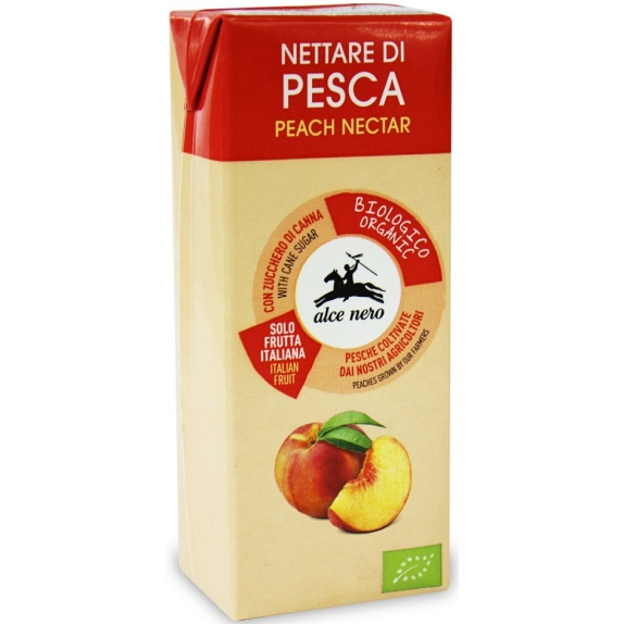 Nektar brzoskwiniowy 200 ml BIO Alce Nero cena €0,99