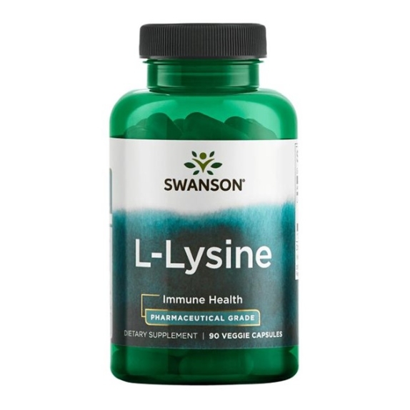 Swanson Ajipure L-Lizyna 500 mg 90 kapsułek cena 47,90zł