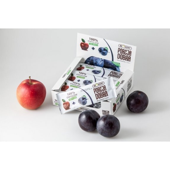 Listki owocowe Porcja dobra jabłkowo-śliwkowa przekąska 16 g Pure Life cena €0,43