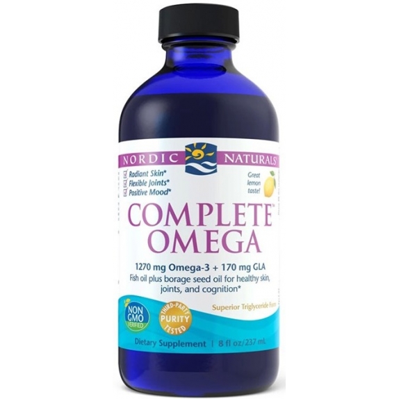 Nordic Naturals Complete Omega 1270 mg, cytryna, 237 ml   cena 128,00zł