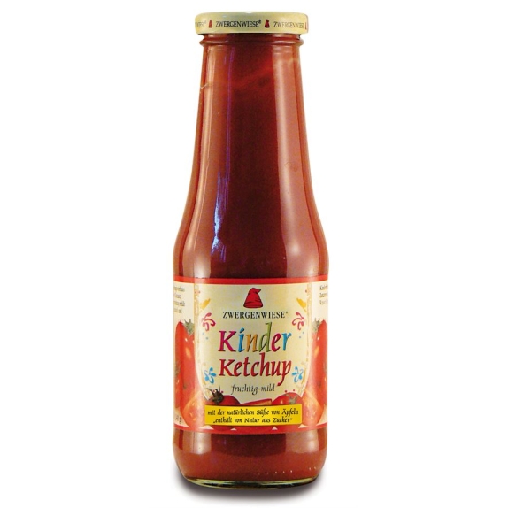 Ketchup dla dzieci bez cukru 500 ml BIO Zwergenwiese MAJOWA PROMOCJA!  cena €3,11