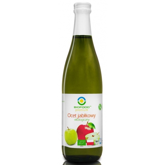 Ocet jabłkowy niefiltrowany 500 ml BIO Bio Food cena 3,60$