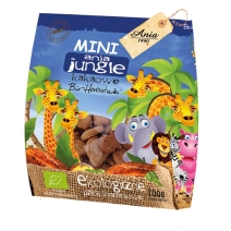 Ciastka mini jungle kakaowe 100 g BIO Ania