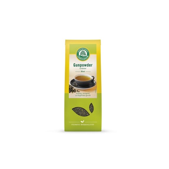 Herbata zielona gunpowder 100 g BIO Lebensbaum cena €4,41