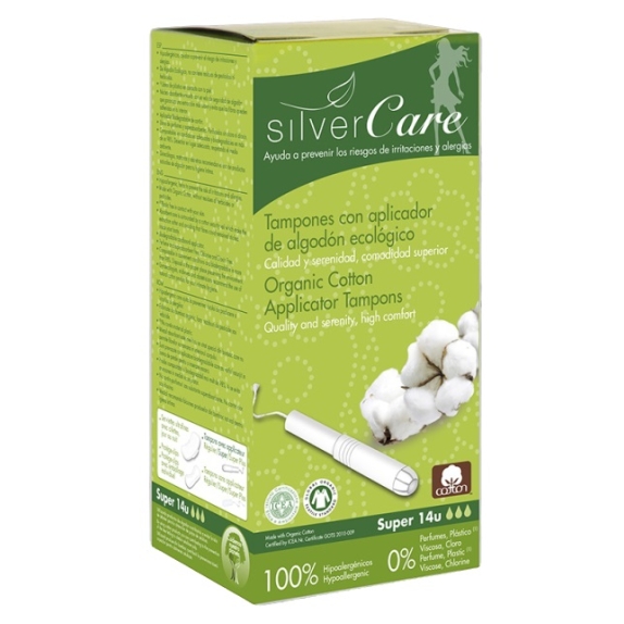 Masmi Silver Care tampony super z aplikatorem 14 sztuk ECO cena €2,60