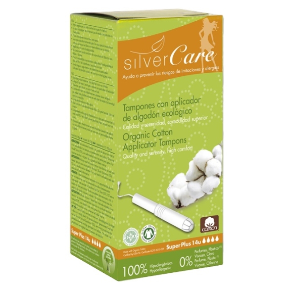 Masmi Silver Care tampony super plus z aplikatorem 14 sztuk  cena 3,10$