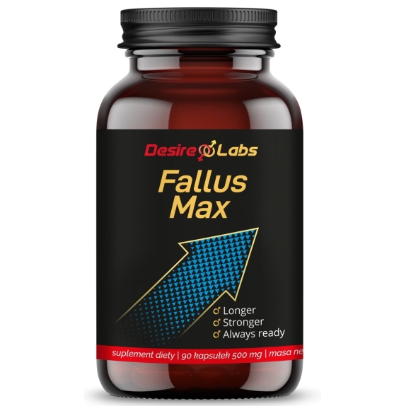 Desire Labs Fallus Max 500 mg 90 kapsułek Yango cena 18,22$
