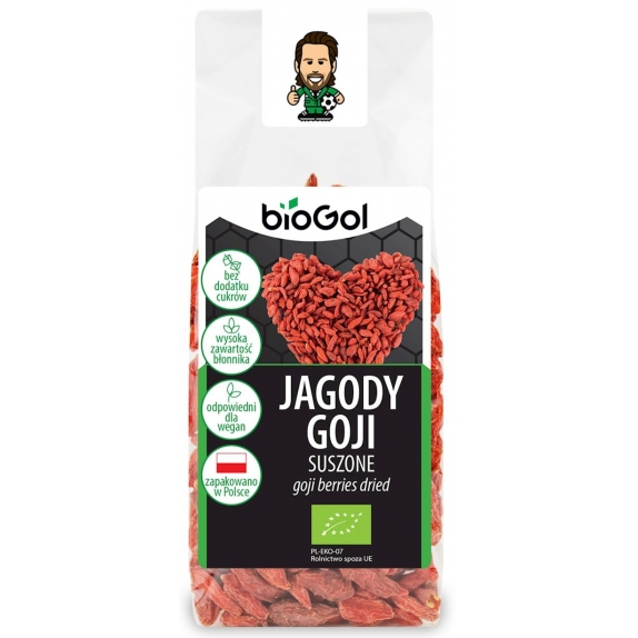 Jagody goji suszone 100 g BIO BioGol cena 3,04$