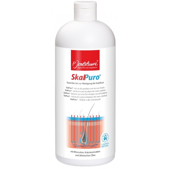 Jentschura SkalPuro 1000 ml Alkaliczny żel do głębokiego oczyszczania skóry głowy cena €107,12