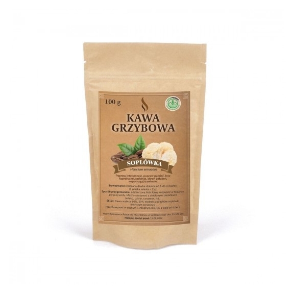Raw Forest Kawa Grzybowa z soplówką 100g cena €20,16