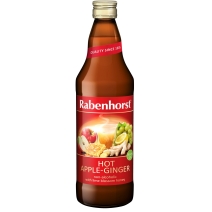 Napój zimowy na ciepło jabłko - imbir - miód lipowy BIO 750 ml Rabenhorst