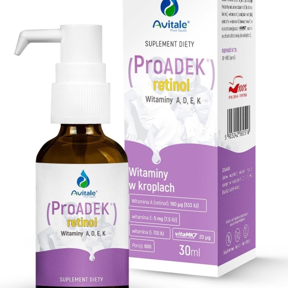 Witamina ProADEK® retinol 30 ml Avitale cena €12,43