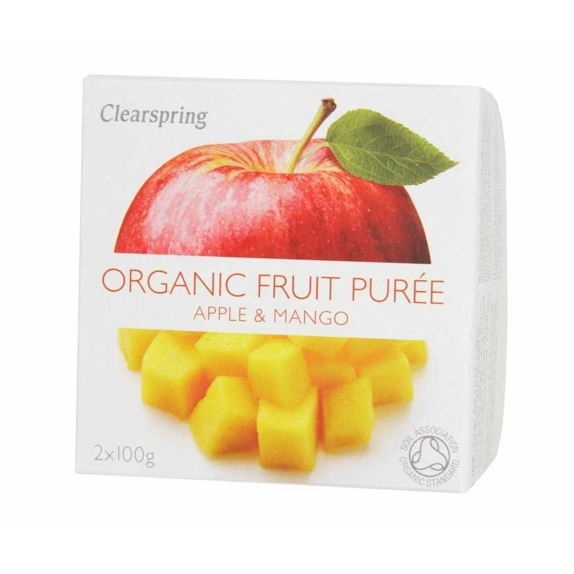 Deser jabłko-mango 200 g BIO Clearspring  cena 2,50$
