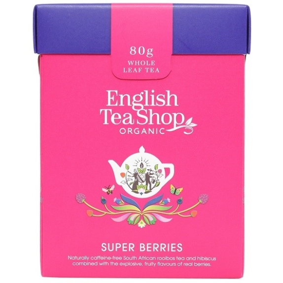 Herbata sypana owocowa 80 g BIO English tea cena €7,51