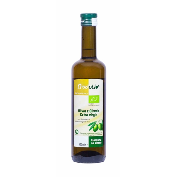 Oliwa z oliwek extra virgin 500 ml BIO Crudolio cena €11,29