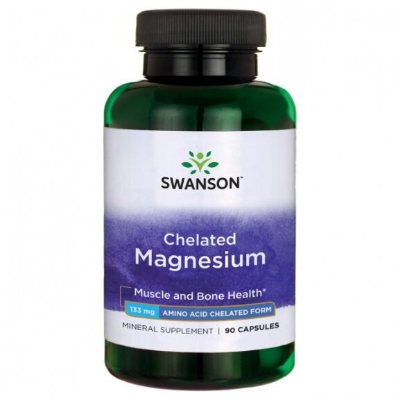 Swanson albion chelat magnezu 133 mg 90 kapsułek cena 41,90zł