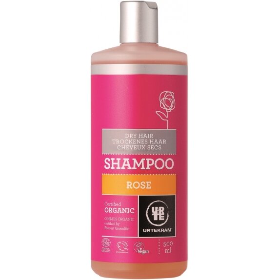 Urtekram szampon do włosów suchych różany 500 ml ECO cena 58,19zł