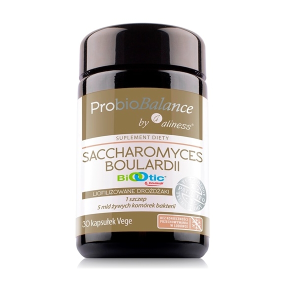 Aliness ProbioBALANCE Saccharomyces Boualardii 5 mld/250mg 30 kapsułek cena 10,23$