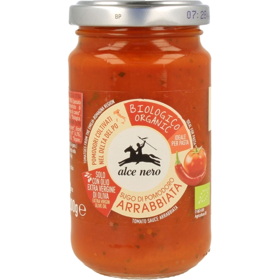 Sos pomidorowy z chili arrabiata 350 g BIO Alce Nero cena €3,46