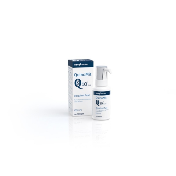 Dr Enzmann QuinoMit Q10 fliud najbardziej aktywna forma koenzymu Q10 30 ml cena €80,85