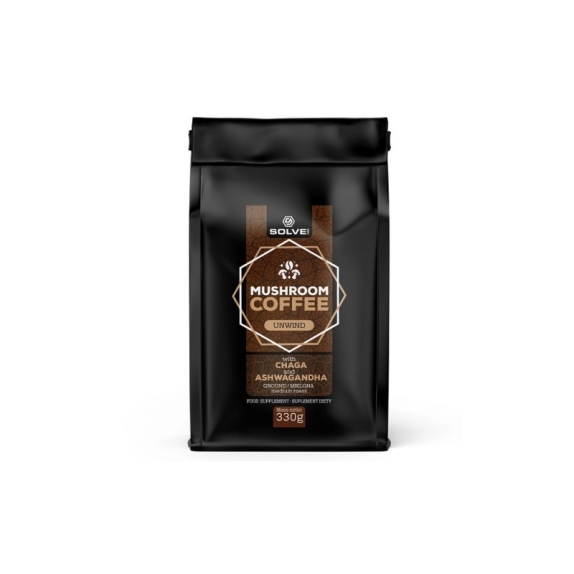 Solve Labs kawa mielona arabica z chagą i ashwagandhą 330 g cena €14,72