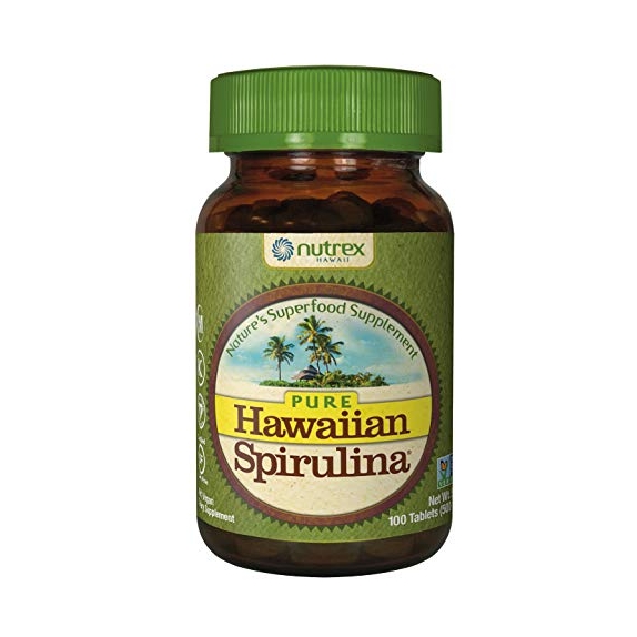 Nutrex Hawaiian Spirulina® Spirulina hawajska Pacifica 500mg 100 tabletek cena 63,90zł