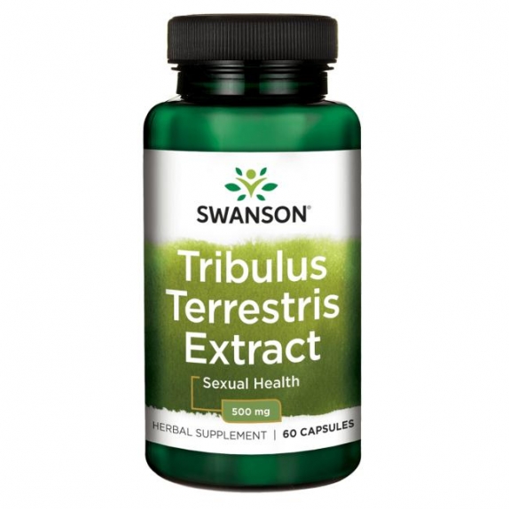 Swanson tribulus terrestris extract 500 mg 60 kapsułek cena €10,85
