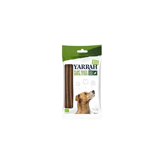 Przysmak dentystyczny dla psów (pałeczki roślinne) 7 sztuk (180 g) Yarrah cena €4,26