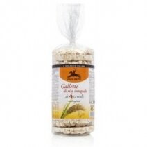 Wafle ryżowe pełnoziarniste z 4 ziarnami 100 g BIO Alce Nero