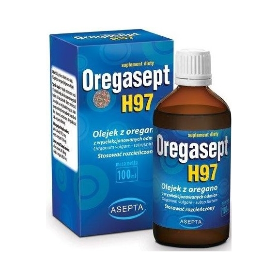 Oregasept H97 olejek z oregano 100 ml Asepta cena €16,06