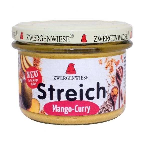 Pasta słonecznikowa z mango i curry 180 g BIO Zwergenwiese cena €2,84