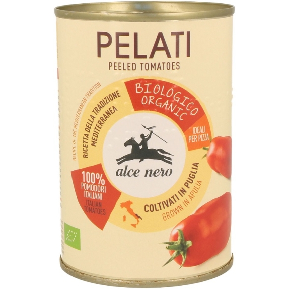 Pomidory pelati kawałki 400g BIO Alce Nero cena €1,87