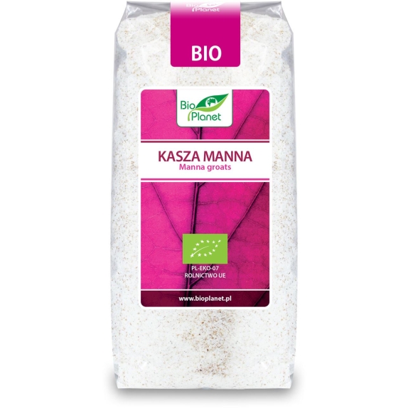Kasza manna 500 g BIO Bio Planet cena 7,65zł