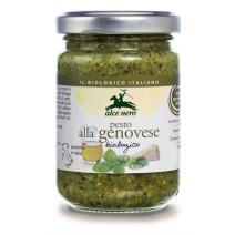 Pesto genovese (sos bazyliowy) 130 g BIO Alce Nero 