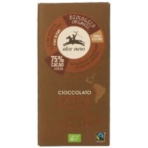 Czekolada gorzka 75% kakao 100 g BIO Alce Nero